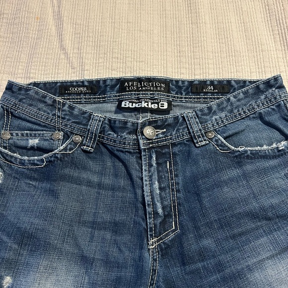 Guys AFFLICTION Jeans size 34 - Picture 4 of 10